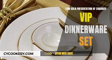 The Golden Standard: Exquisite VIP Dinnerware Set Unveiled