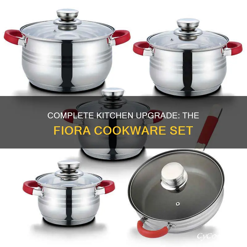 fiora 10 piece cookware set