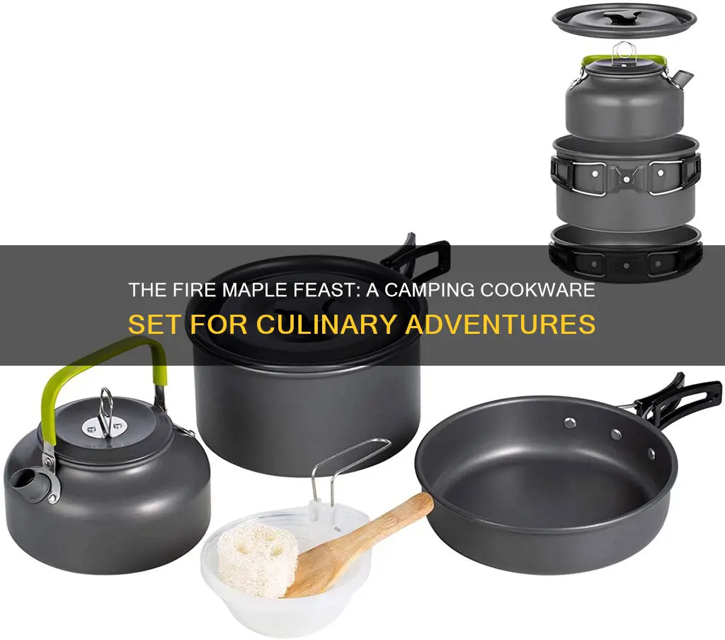 fire maple feast 4 camping cookware set