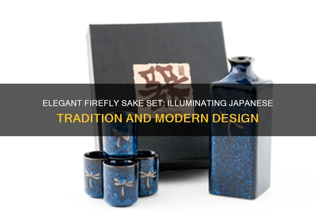 firefly sake set