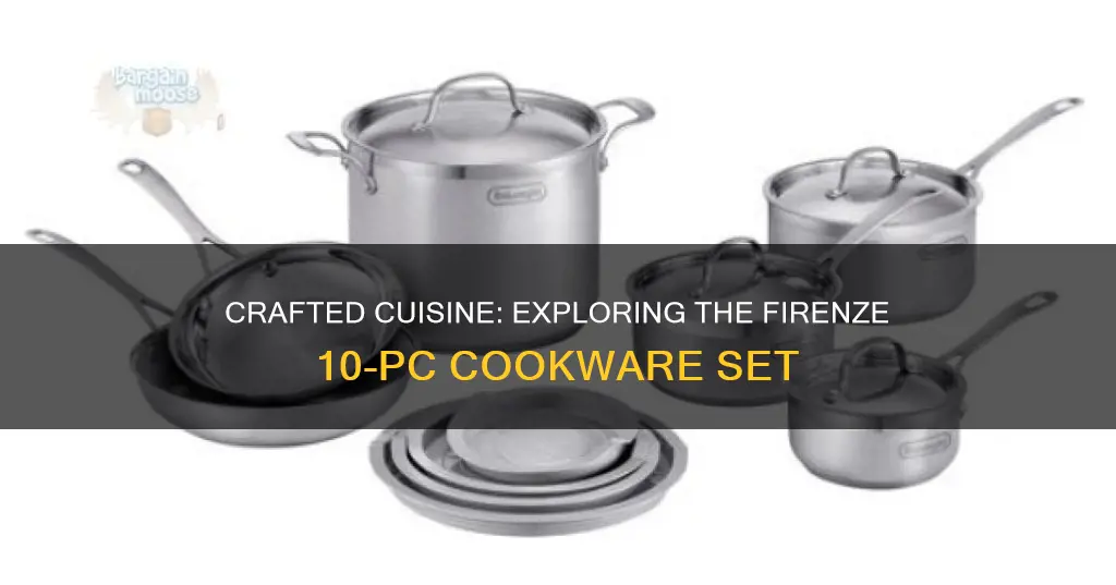 firenze 10 pc cookware set