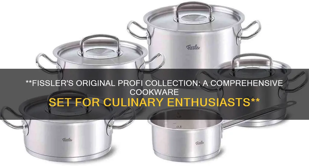 fissler 9 piece original profi cookware set