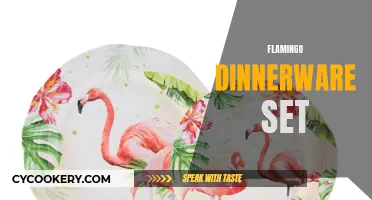 Flamingo Fiesta: Dinnerware Set to Bring a Tropical Twist to Your Table