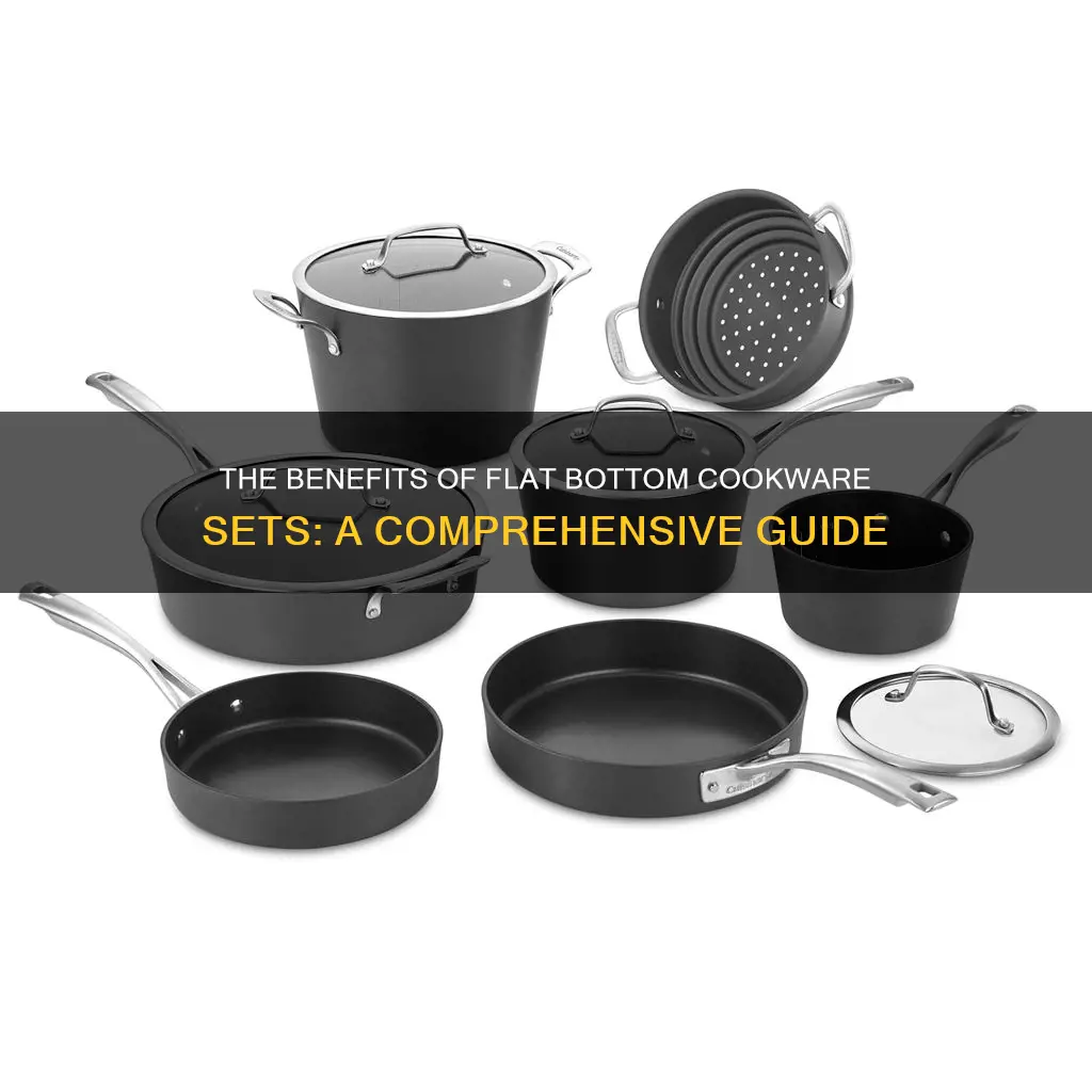 flat bottom cookware sets