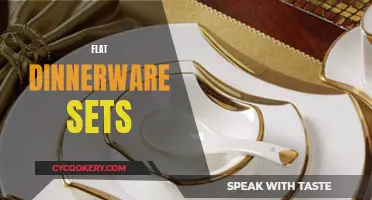 The Elegance of Flat Dinnerware Sets: Elevating Your Dining Experience