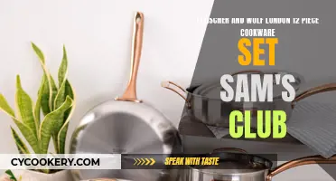 Complete Cookware Set for the Culinary Enthusiast: Fleischer and Wolf London Collection at Sam's Club