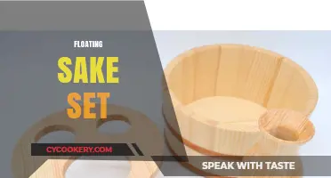 Elegant Floating Sake Set: Elevate Your Japanese Dining Experience