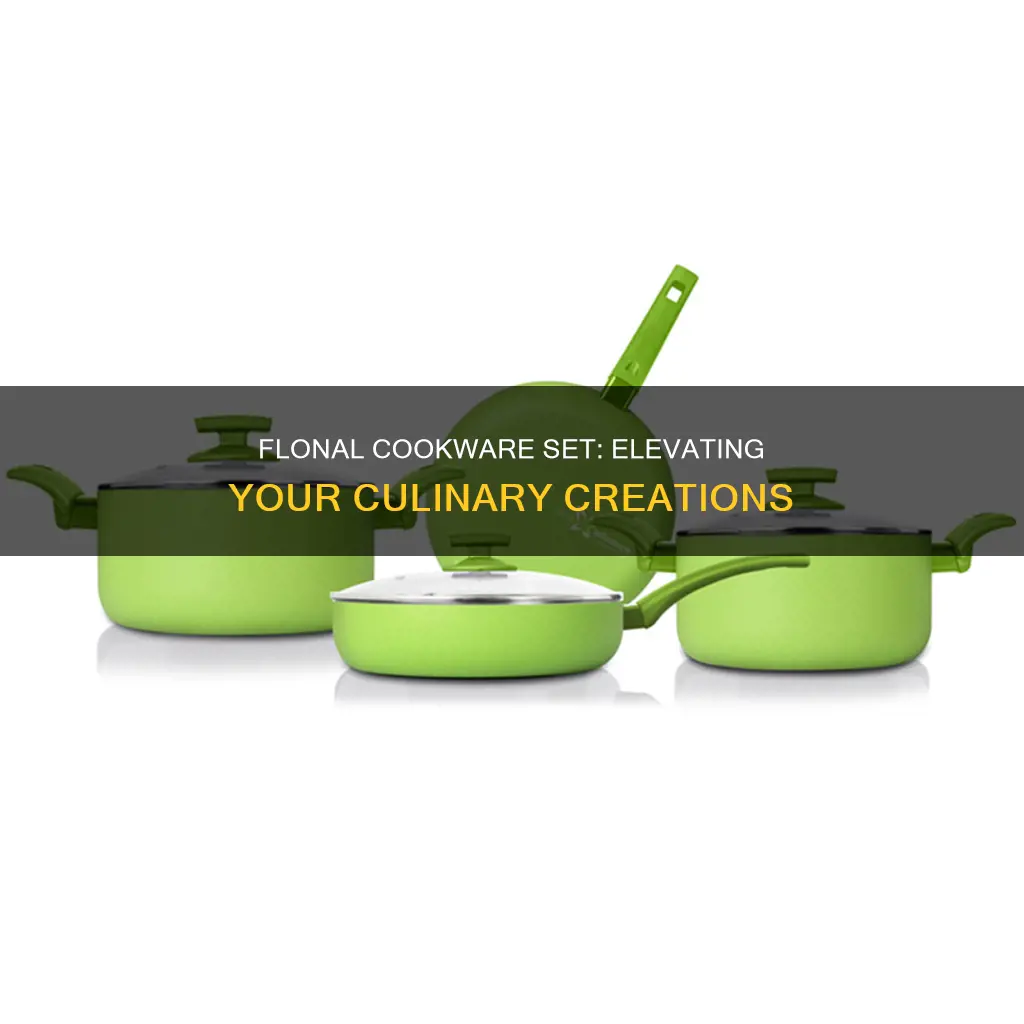 flonal cookware set