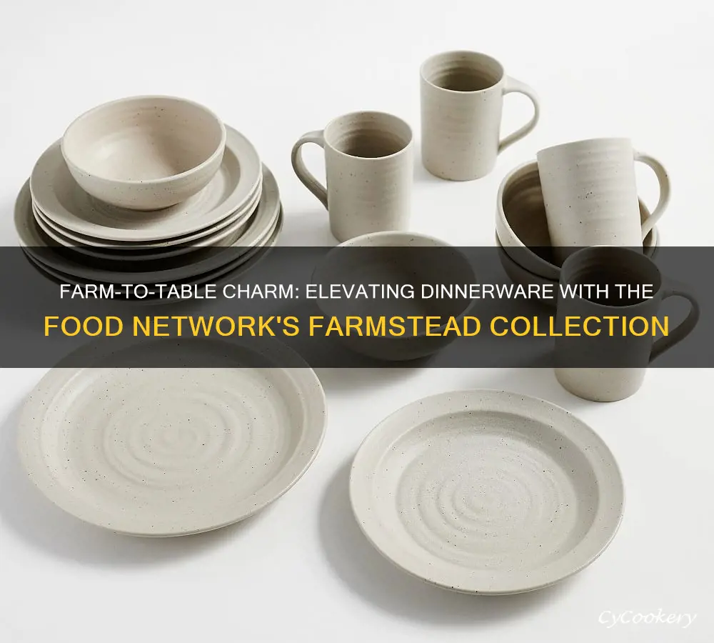 food network farmstead dinnerware set