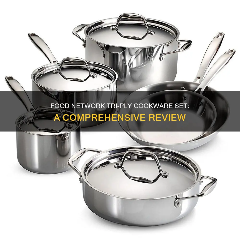 food network tri ply cookware set reviews