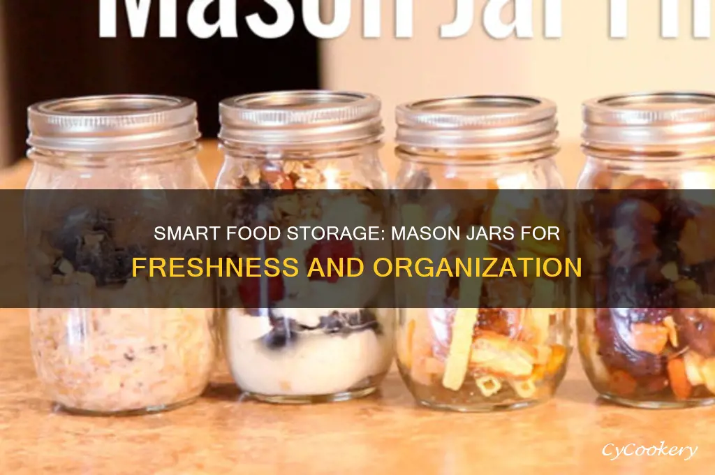 food storage mason jars