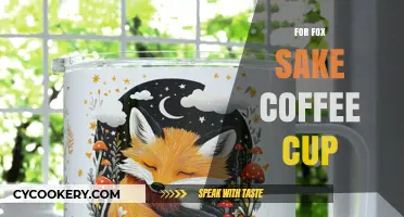 For Fox Sake Coffee Cup: A Playful Twist on Morning Brews
