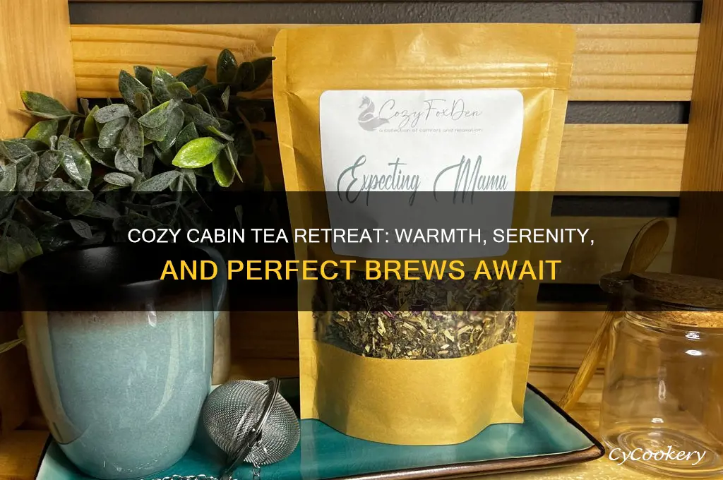 for teas sake cozy cabin