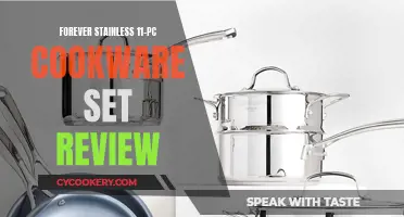 Stainless Steel Splendor: An In-Depth Review of the Forever Stainless 11-Pc Cookware Set