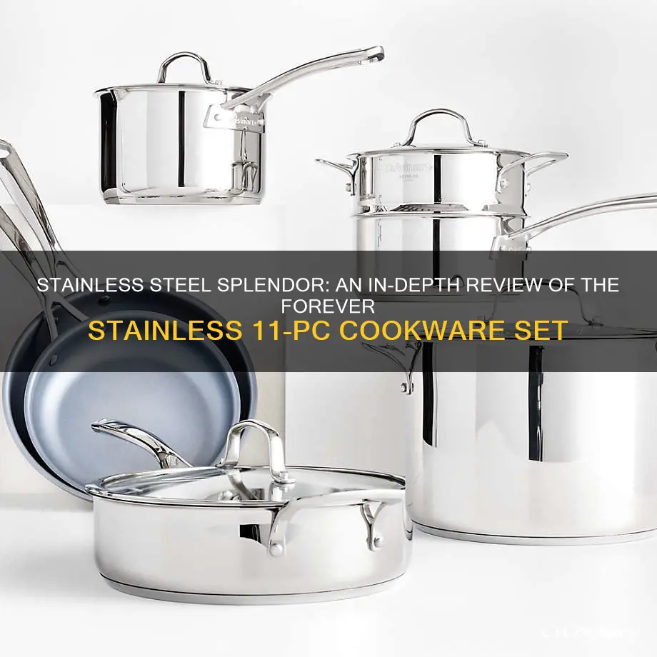 forever stainless 11-pc cookware set review