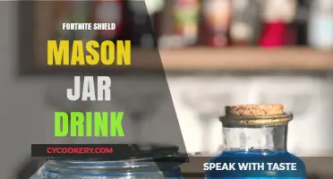 Fortnite Shield Mason Jar Drink: Creative Gaming-Inspired Recipe