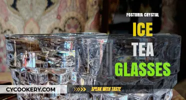 Elegant Fostoria Crystal Ice Tea Glasses: Timeless Charm for Refreshing Sips