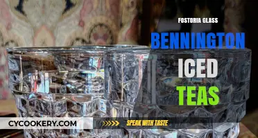 Elegant Fostoria Glass Bennington Iced Teas: A Collector's Delight