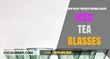 Elegant Fostoria Virginia Green Iced Tea Glasses: A Collector's Delight