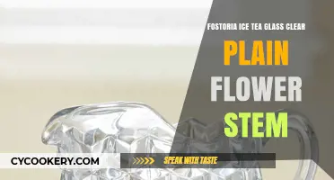Elegant Fostoria Clear Flower Stem Ice Tea Glass Review