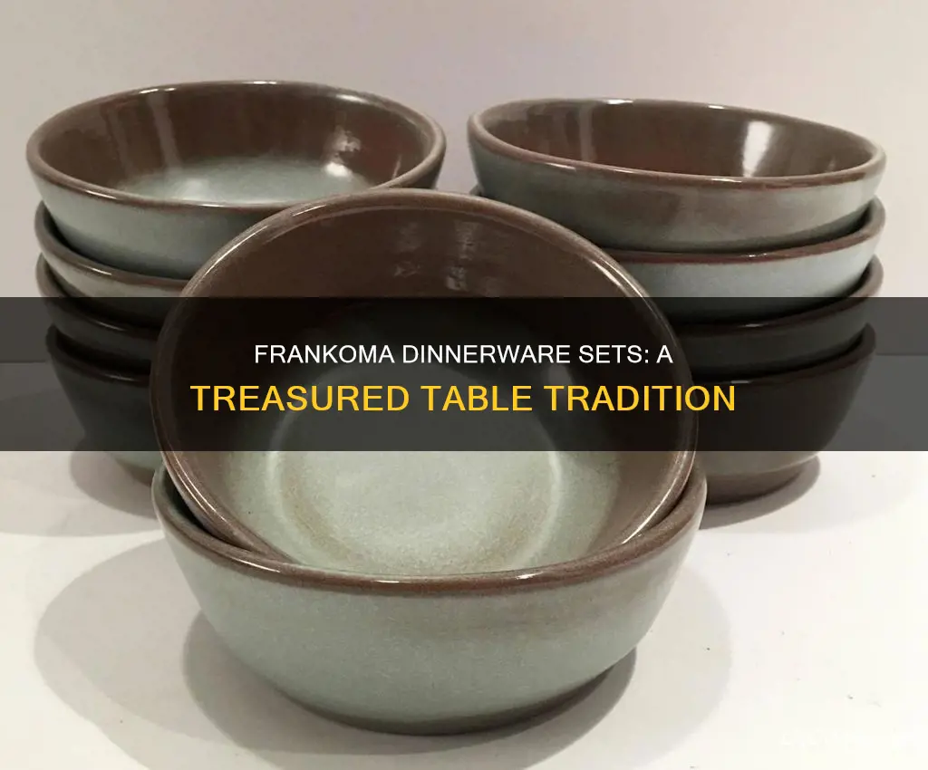 frankoma dinnerware sets