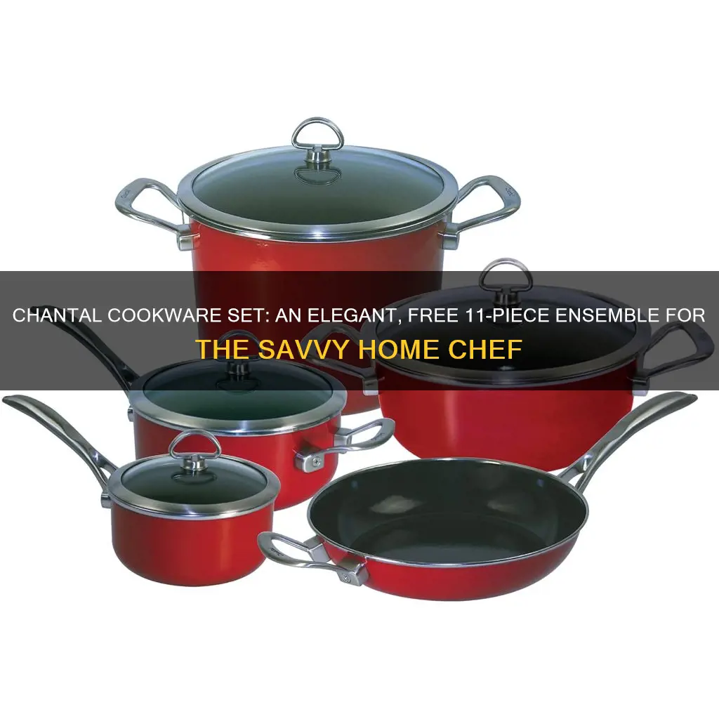 free 11 piece chantal cookware set