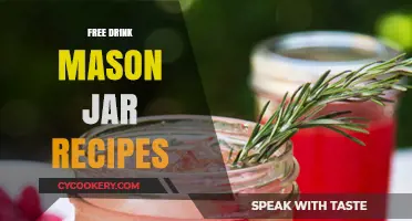 Refreshing Free Drink Mason Jar Recipes for Easy Summer Sipping