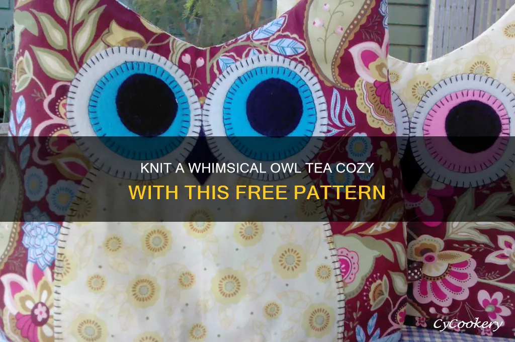 free owl tea cozy knitting pattern