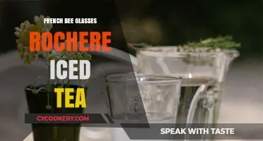 French Bee Glasses Rochere Iced Tea: A Refreshing Summer Delight
