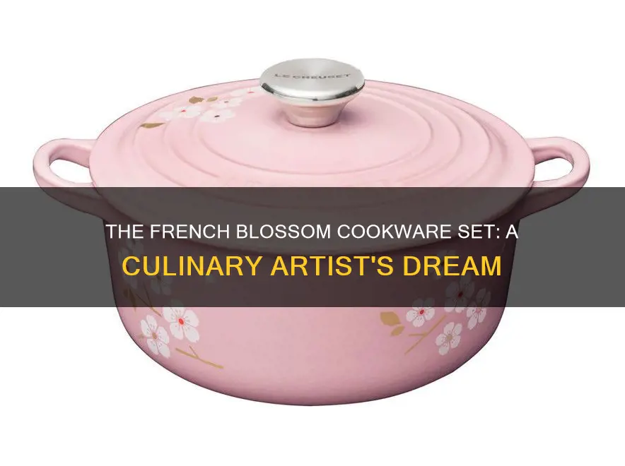 french blossom cookware set