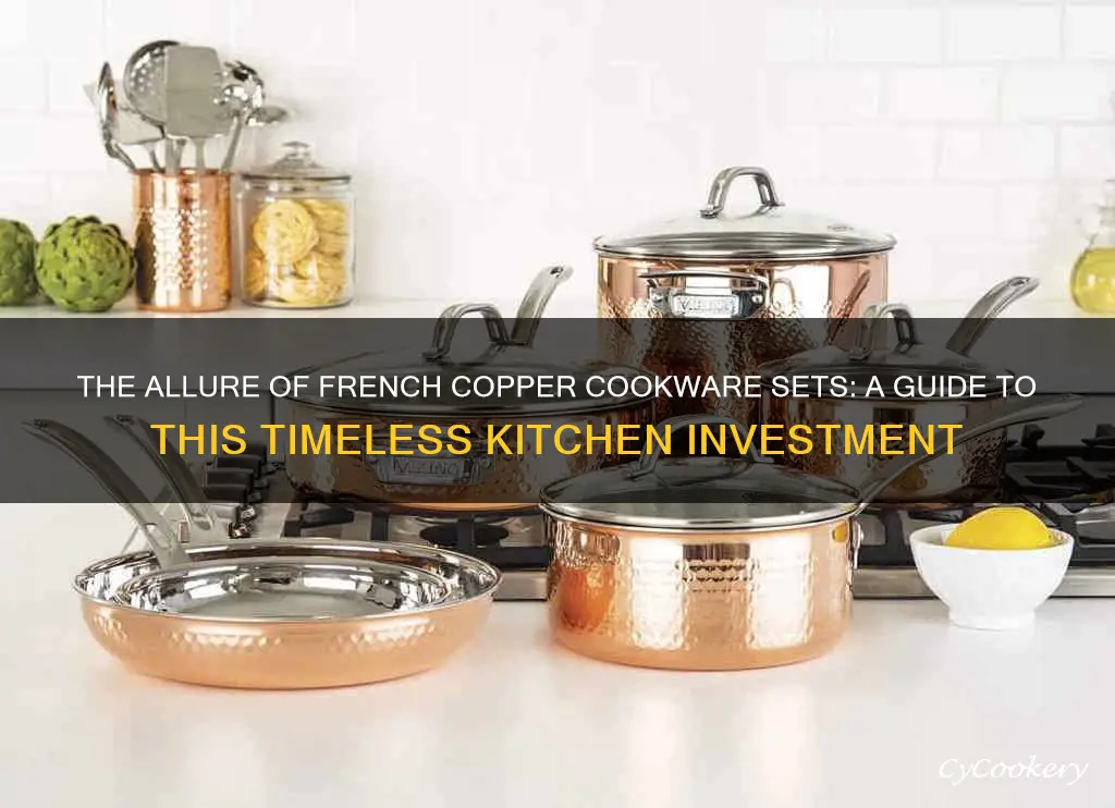 french copper cookware sets