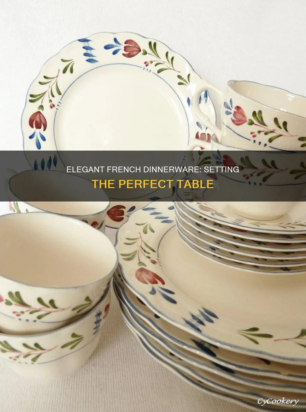 french dinnerware