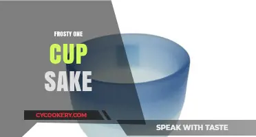 Chill and Sip: The Ultimate Frosty One Cup Sake Experience