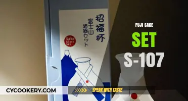 Elegant Fuji Sake Set S-107: A Perfect Addition to Your Table