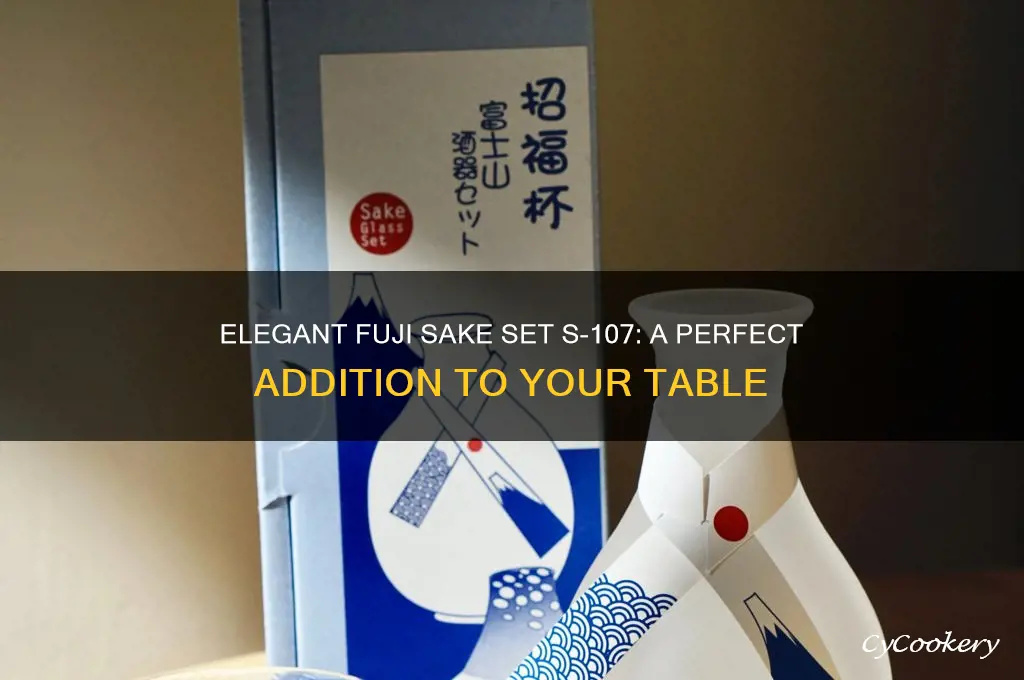 fuji sake set s-107