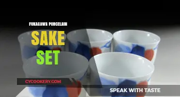 Elegant Fukagawa Porcelain Sake Set: A Timeless Japanese Tradition