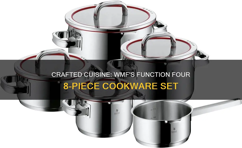 function four 8 piece cookware set by wmf