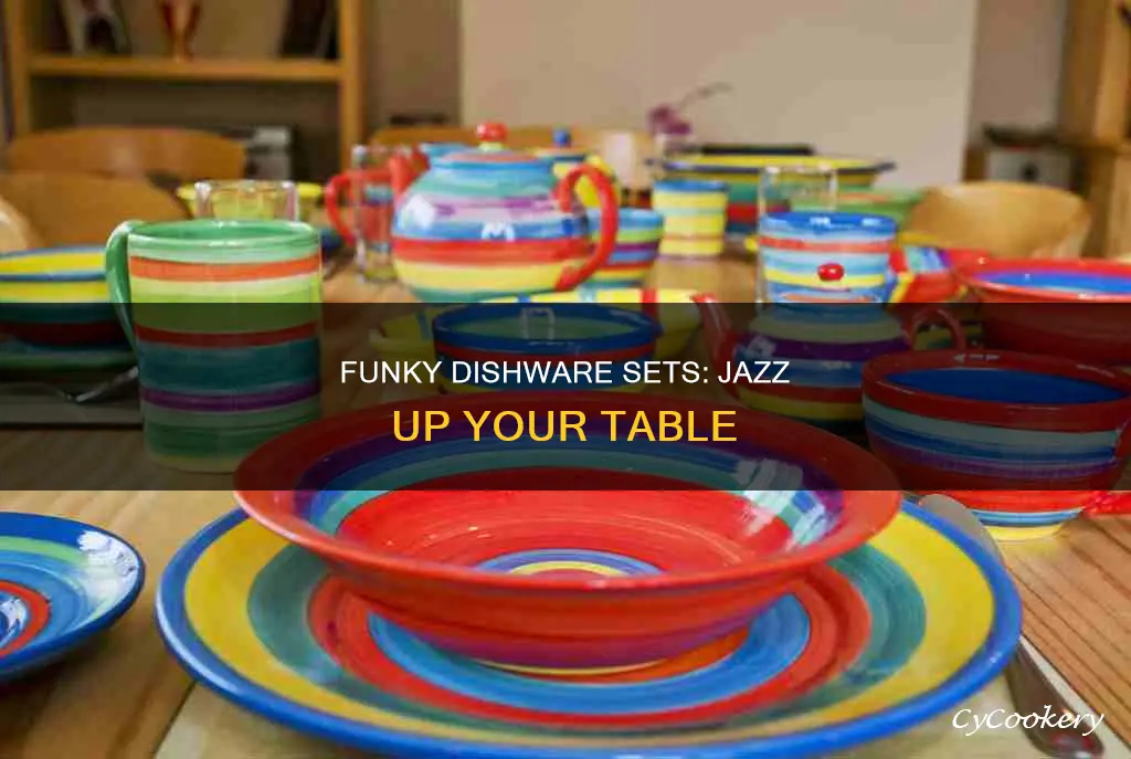 funky dishware sets