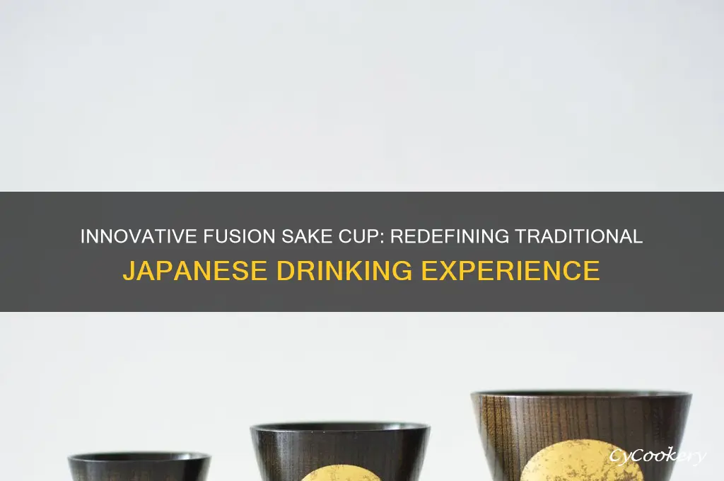 fusion sake cup