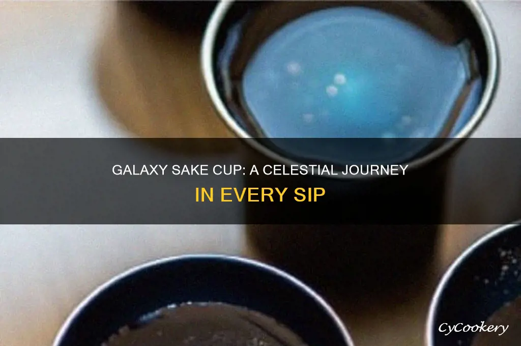 galaxy sake cup
