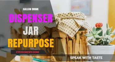 Repurposing Gallon Drink Dispenser Jars: Creative DIY Ideas for Home Use