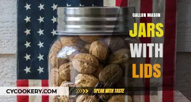 Versatile Gallon Mason Jars with Lids: Storage, Crafting, and More