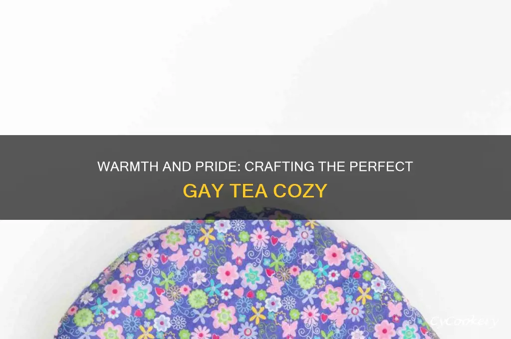 gay tea cozy