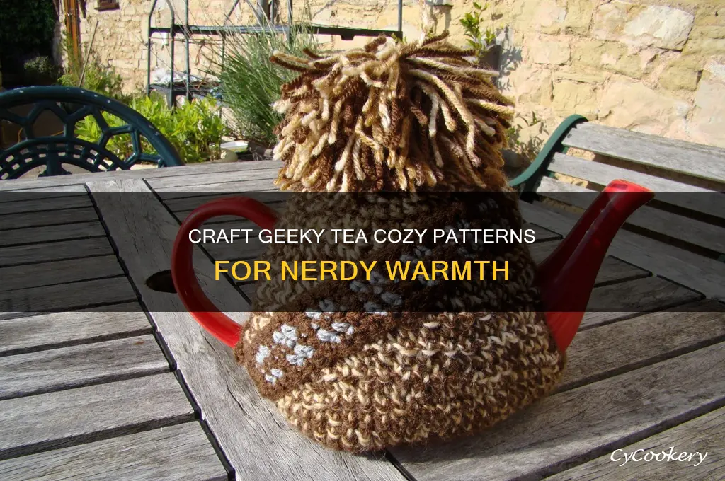 geeky tea cozy pattern