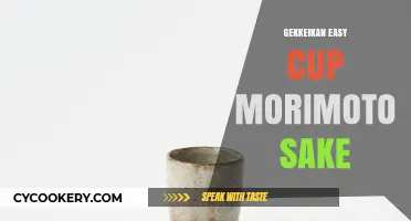 Gekkeikan Easy Cup Morimoto Sake: Portable Elegance in Every Sip