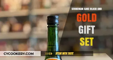 Gekkeikan Sake Black & Gold Gift Set: A Luxurious Sake Experience