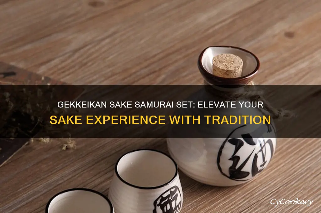 gekkeikan sake samurai set
