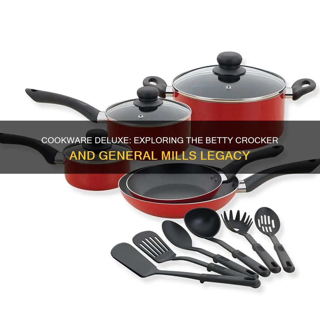 general mills betty crocker deluxe cookware set