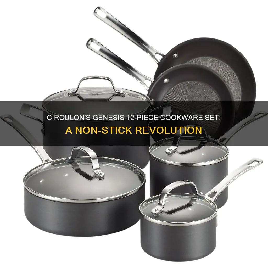 genesis 12-piece non-stick cookware set see more by circulon