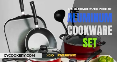 Cookware Upgrade: The Genesis Nonstick Porcelain Aluminum Set Offers Style and Substance